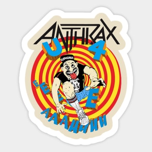 Anti metal//2 Sticker